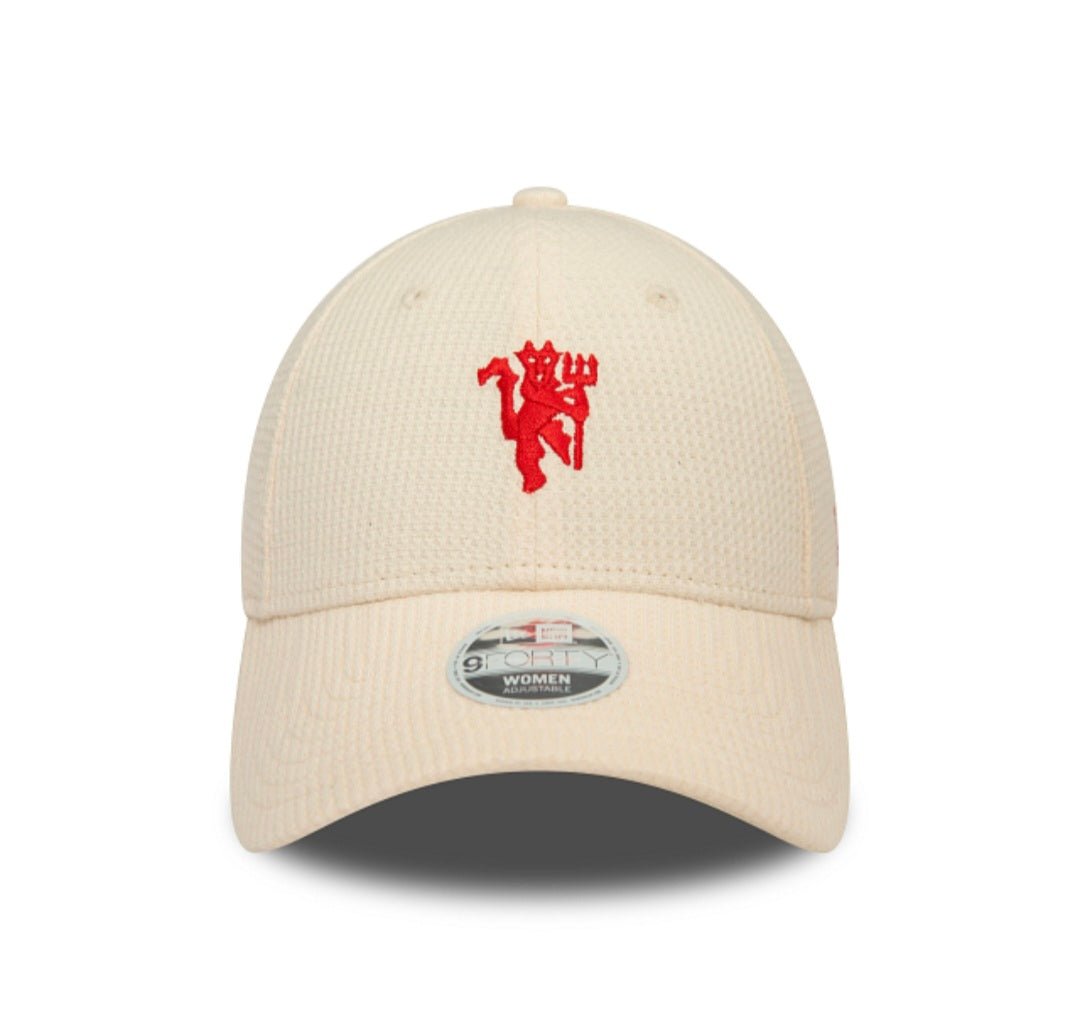 Gorra mujer manchester united new era 9FORTY beige - intershopgc caps store