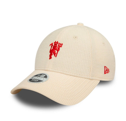 Gorra mujer manchester united new era 9FORTY beige - intershopgc caps store