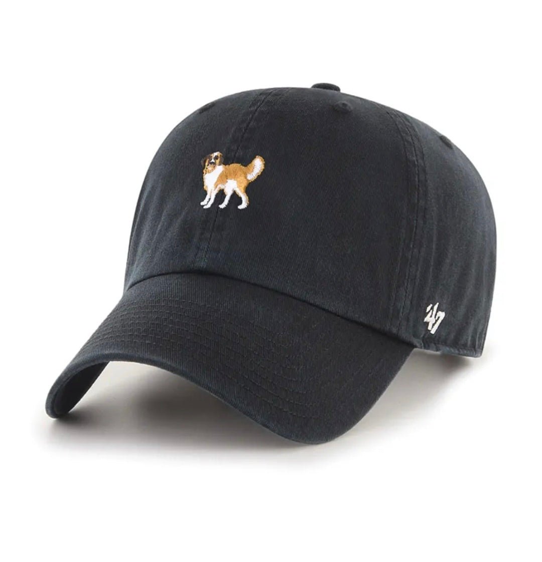 Gorra Negra 47 Clean Up – Icono Perro San Bernardo - intershopgc - Tienda de gorras online - Maspalomas