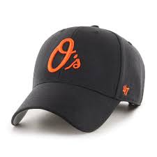 Gorra negra de los Oriols 47' MVP velcro - intershopgc - Tienda de gorras online - Maspalomas
