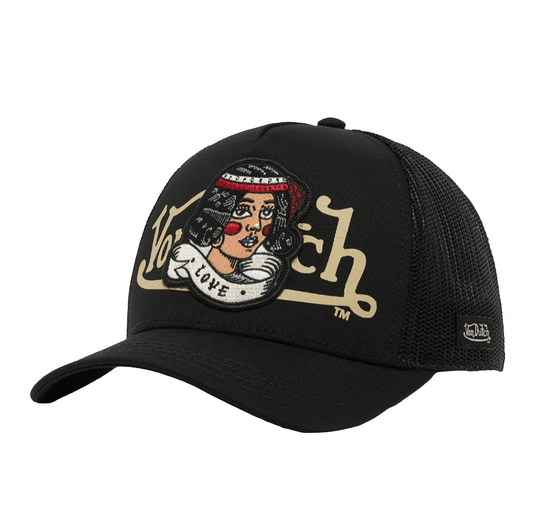Gorra negra von dutch LOVE NR - intershopgc - Tienda de gorras online - Maspalomas