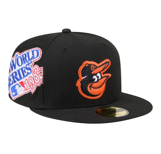 Gorra New Era 59fifty negra baltimore orioles 1983 - Mundogorrasgc