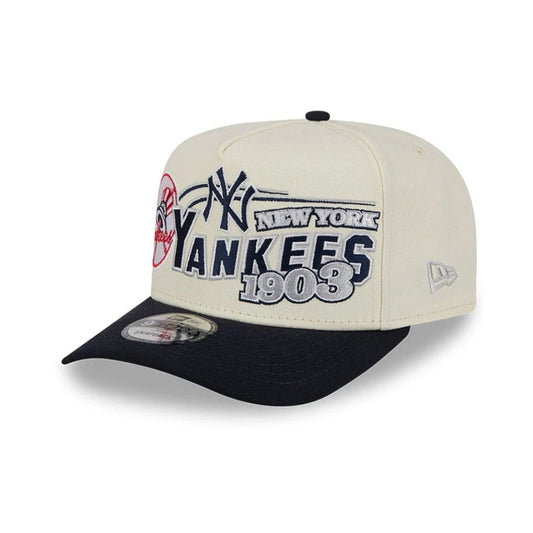 Gorra new era 9FIFTY A - Frame NY Yankees beige azul - Mundogorrasgc
