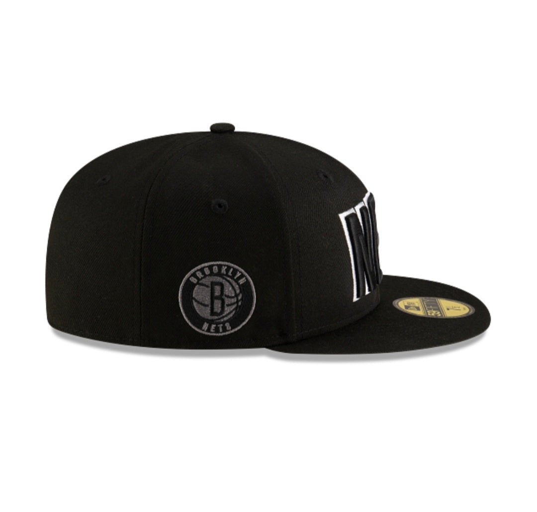 Gorra New Era Brooklyn Nets 59FIFTY negra - intershopgc