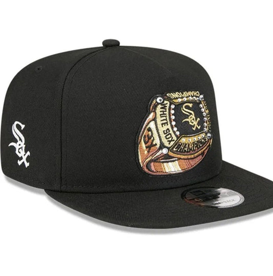 Gorra New Era Chicago White Sox 9FIFTY A - Frame Ring Snapback Negra - Mundogorrasgc