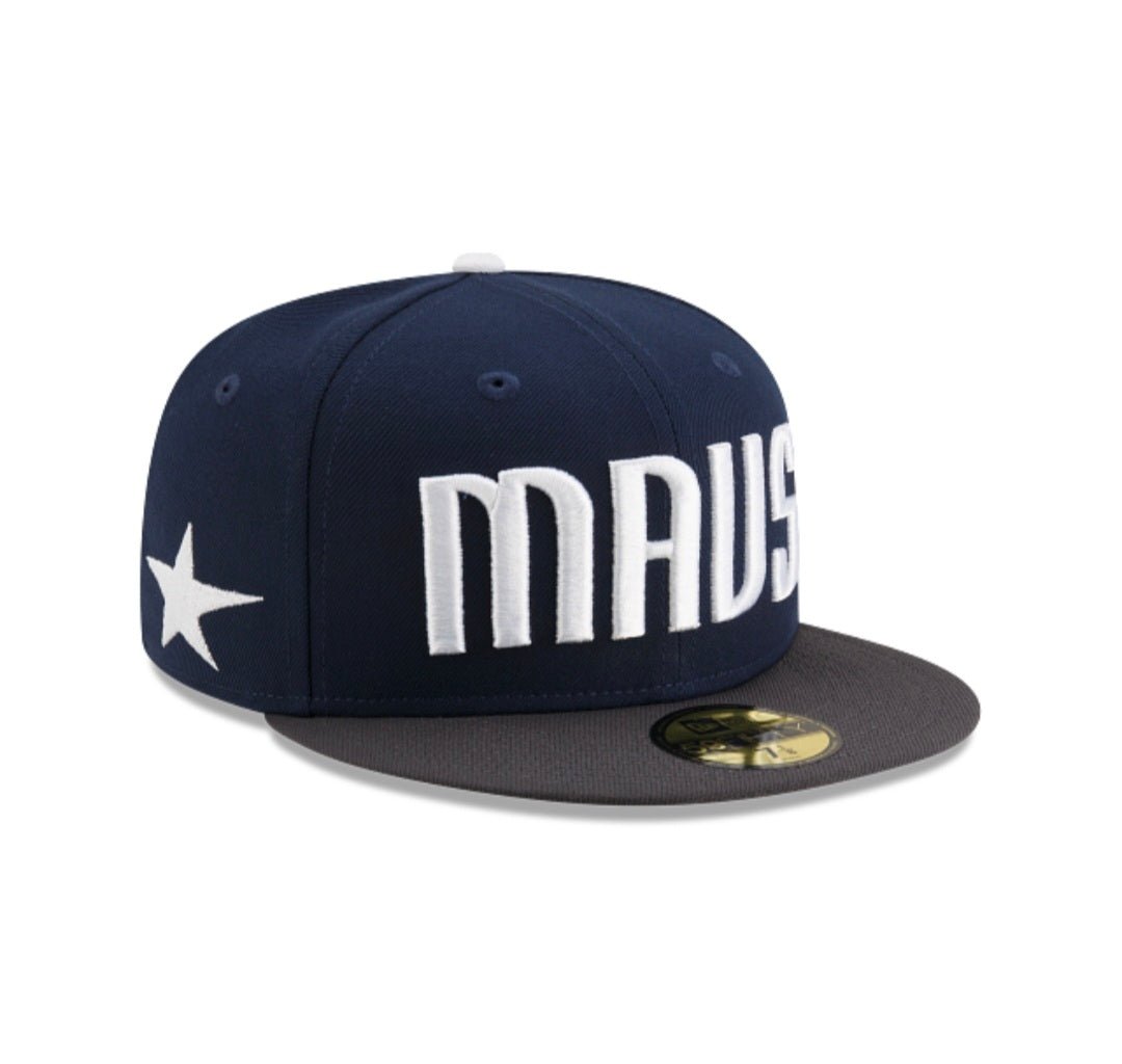 Gorra New Era Dallas Mavericks 59FIFTY azul marino y gris - intershopgc