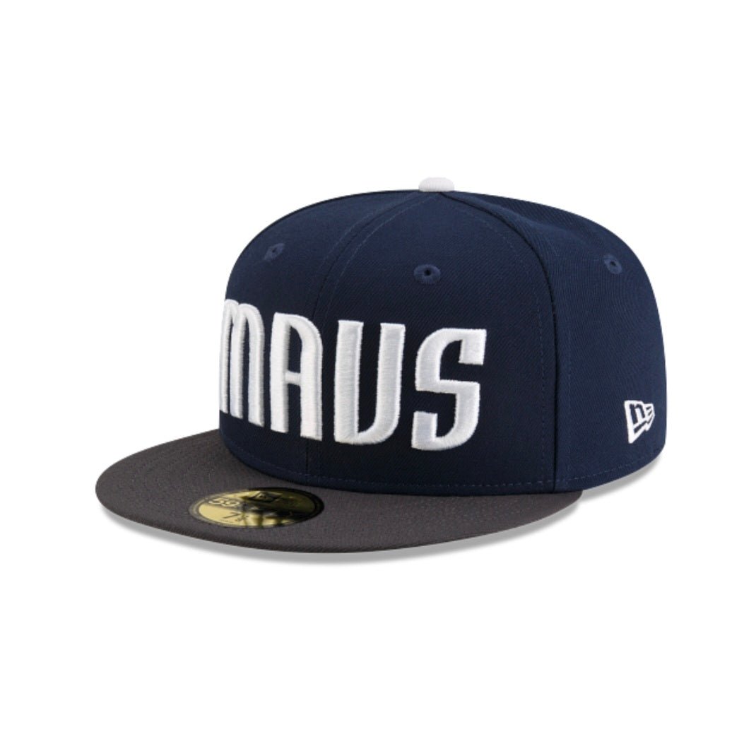 Gorra New Era Dallas Mavericks 59FIFTY azul marino y gris - intershopgc