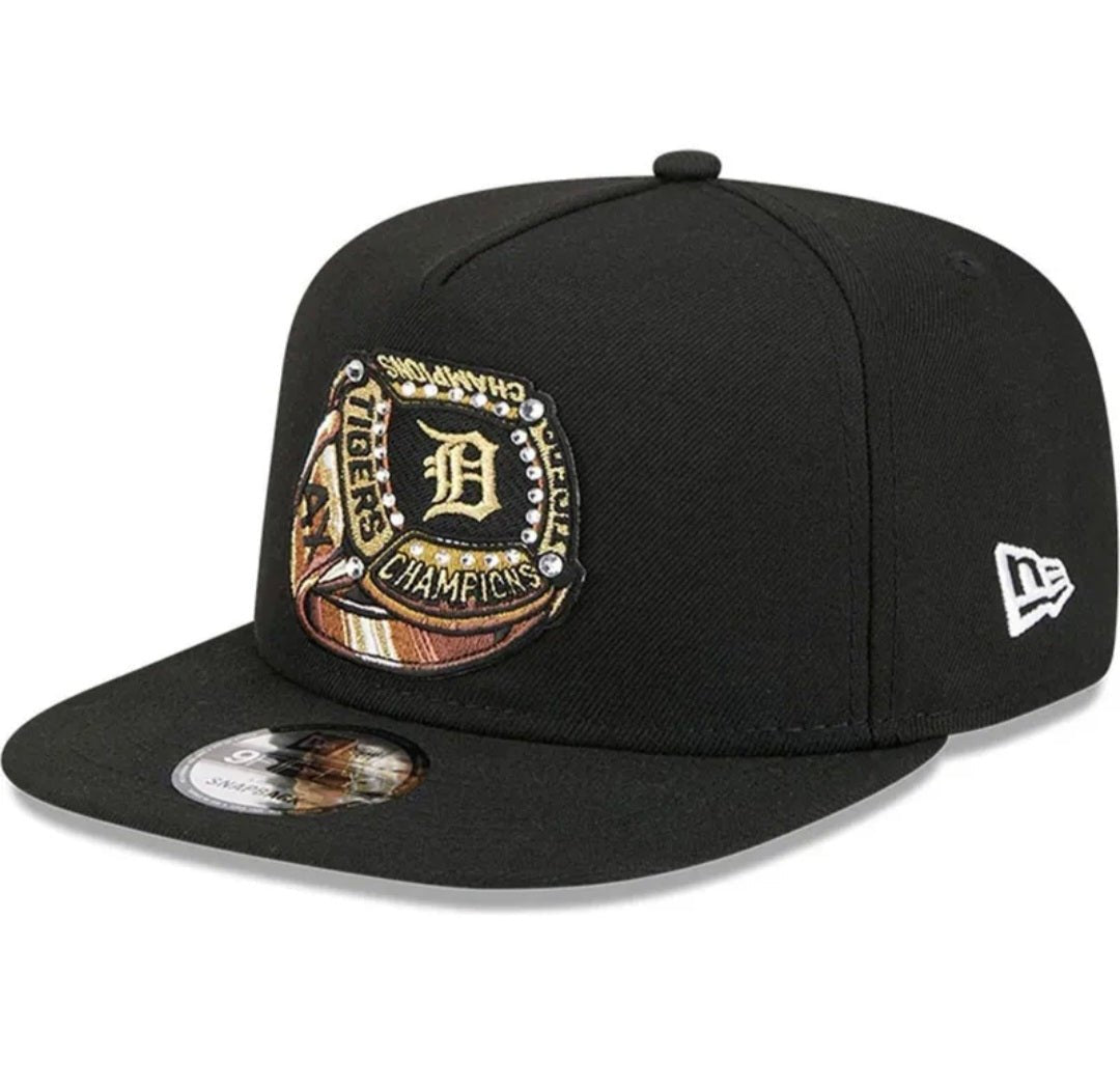 Gorra New Era Detroit Tigers 9FIFTY A - Frame Ring Snapback Negra - Mundogorrasgc
