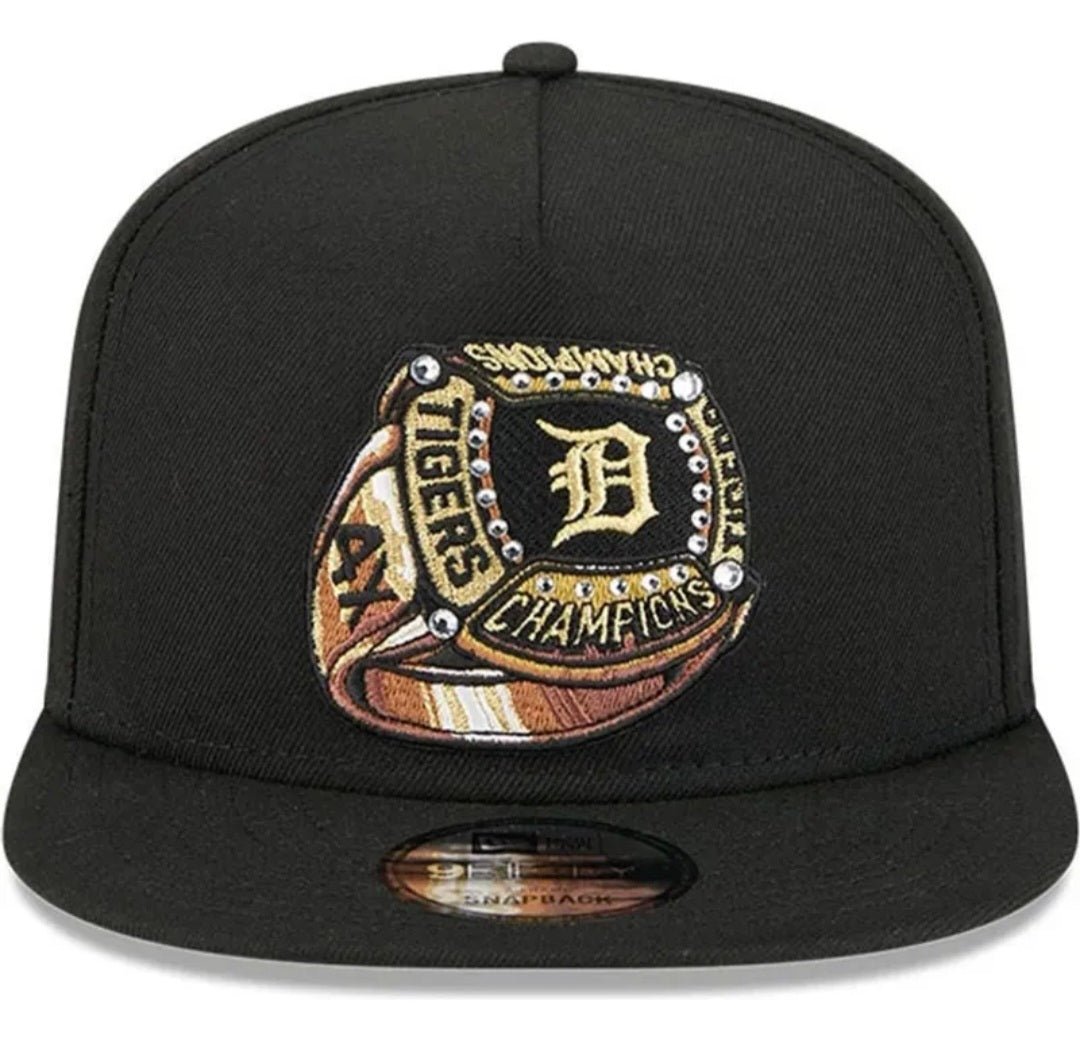 Gorra New Era Detroit Tigers 9FIFTY A - Frame Ring Snapback Negra - Mundogorrasgc