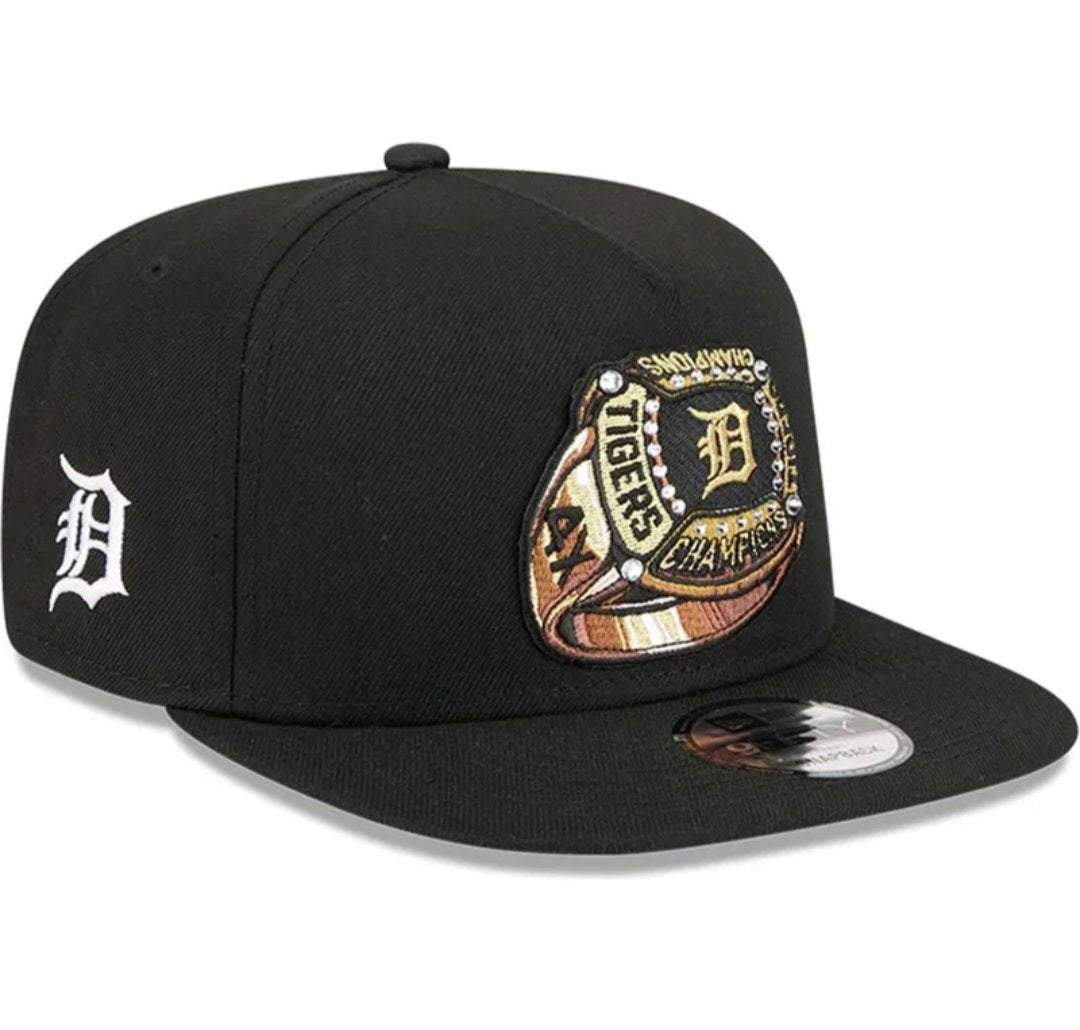 Gorra New Era Detroit Tigers 9FIFTY A - Frame Ring Snapback Negra - Mundogorrasgc