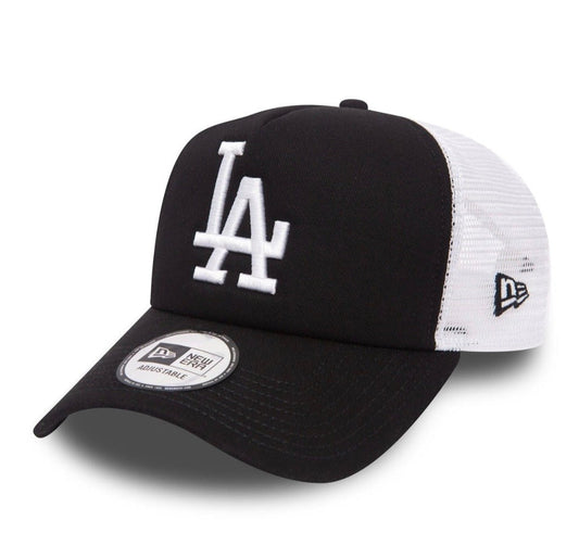 Gorra New Era LA Dodgers Clean negra A‑Frame Trucker - intershopgc - Tienda de gorras online - Maspalomas