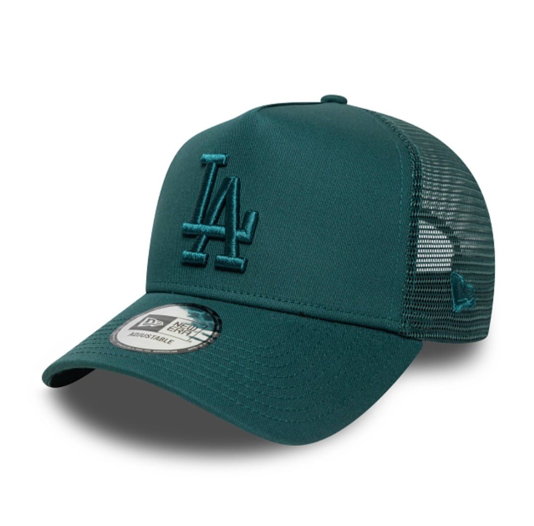Gorra new era LA Dodgers verde oscuro 9FORTY trucker - intershopgc