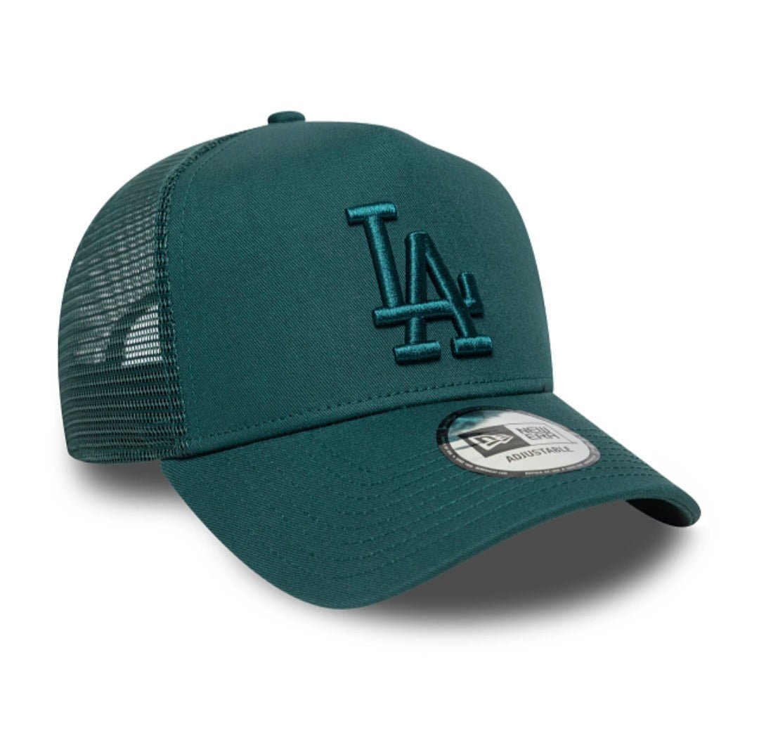 Gorra new era LA Dodgers verde oscuro 9FORTY trucker - intershopgc