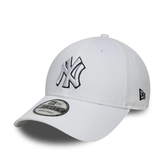 Gorra New Era New York Yankees blanca Outline 9FORTY - Mundogorrasgc