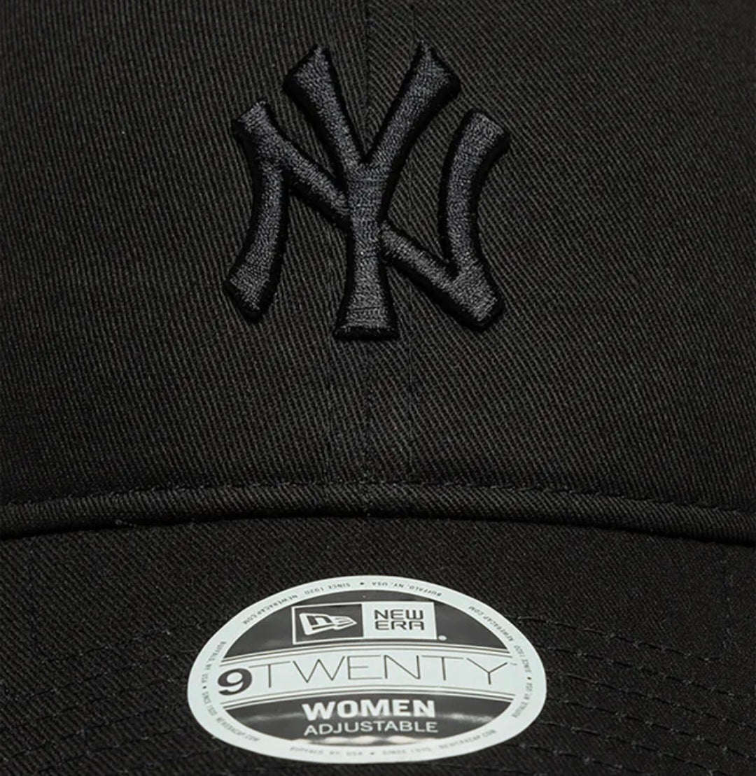 Gorra New Era New York Yankees Bow Back Negra Mujer - Mundogorrasgc