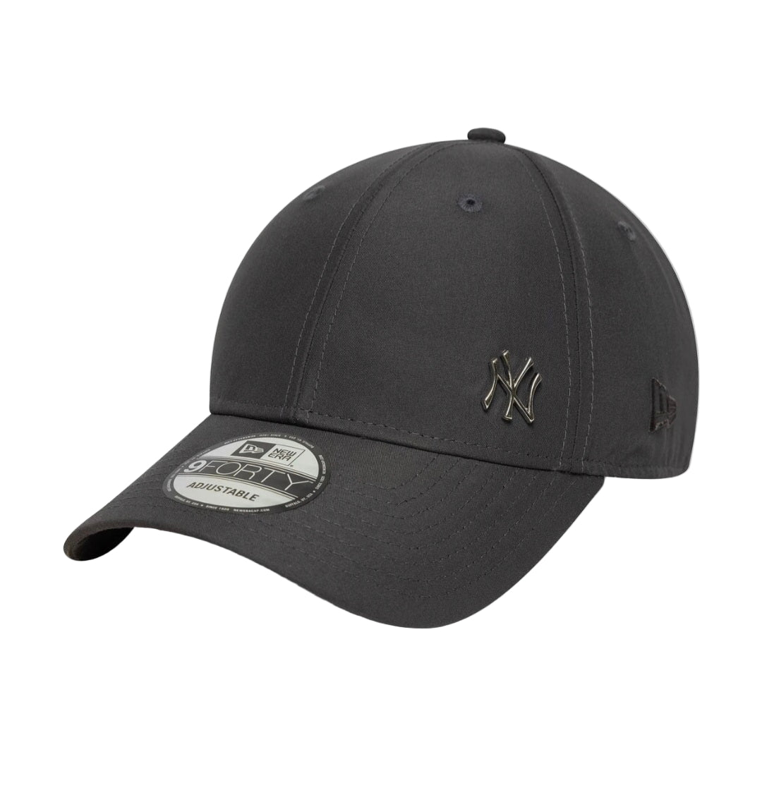 Gorra New Era NY Yankees Flawless Gris Oscuro 9FORTY - Gorras originales top
