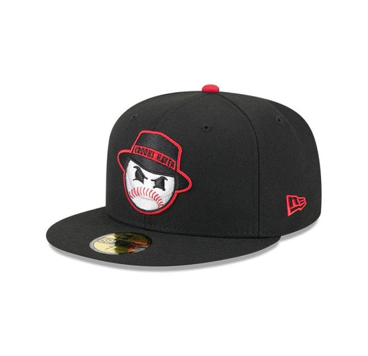 Gorra New Era St. Paul Saints Ghostly Gangster 59FIFTY Negra 2026 - Mundogorrasgc