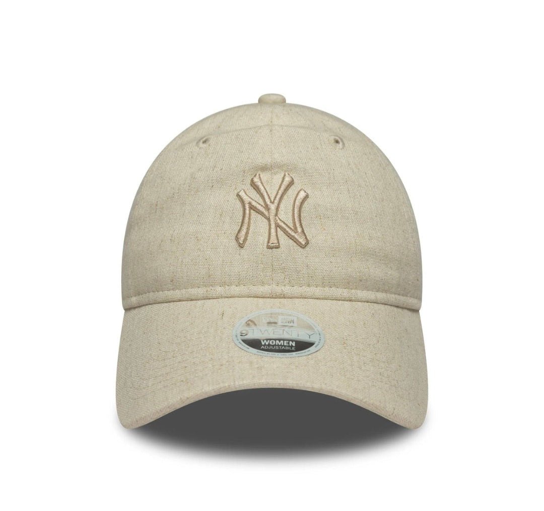 Gorra New York Yankees Mujer 9TWENTY Lino Color Crema | New Era - intershopgc - Tienda de gorras online - Maspalomas