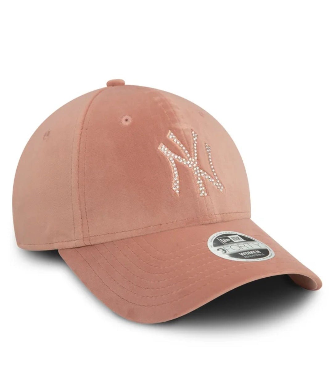 Gorra New York Yankees Rosa 9FORTY Velour Diamante | Edición Limitada - intershopgc - Tienda de gorras online - Maspalomas