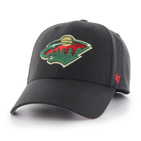 Gorra nhl negra Minnesota Wild '47 MVP - Mundogorrasgc