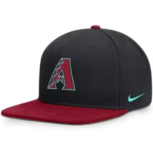 Gorra Nike Arizona Diamondbacks Negra Burdeos Snapback - Mundogorrasgc