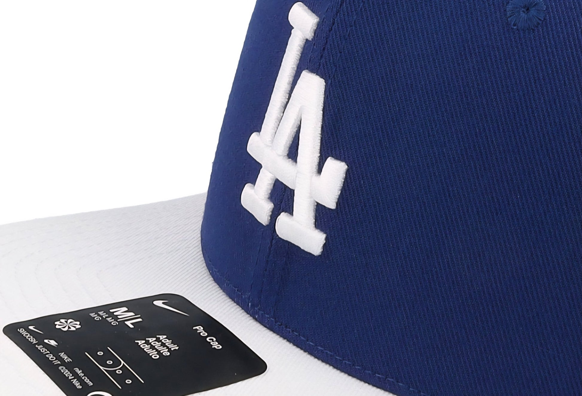 Gorra Nike dri - Fit Pro Los Angeles Dodgers azul y blanca| visera plana - intershopgc - Tienda de gorras online - Maspalomas