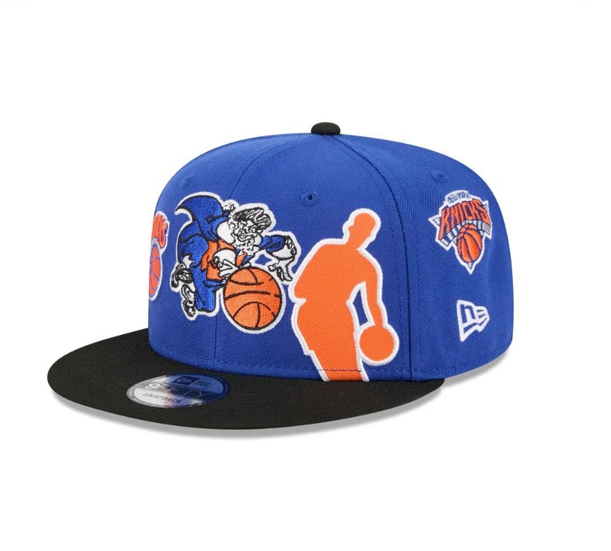 Gorra NY Knicks new era 9FIFTY nba multiparche edición limitada - Mundogorrasgc