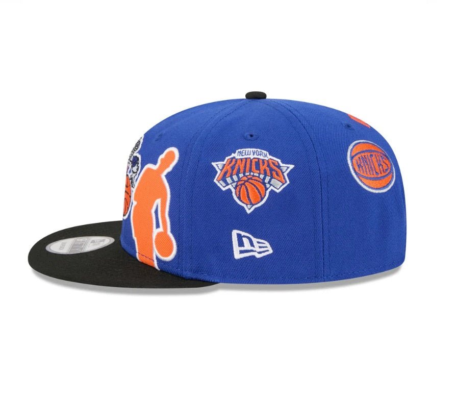 Gorra NY Knicks new era 9FIFTY nba multiparche edición limitada - Mundogorrasgc
