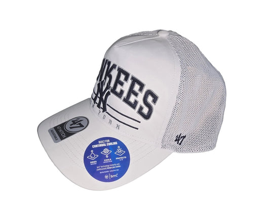 Gorra NY Yankees Brrr Roscoe Mesh ’47 HITCH blanca - Mundogorrasgc