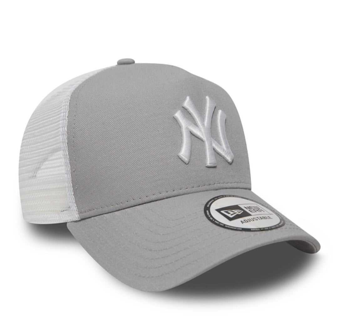 Gorra NY Yankees clean gris A - Frame trucker - intershopgc caps