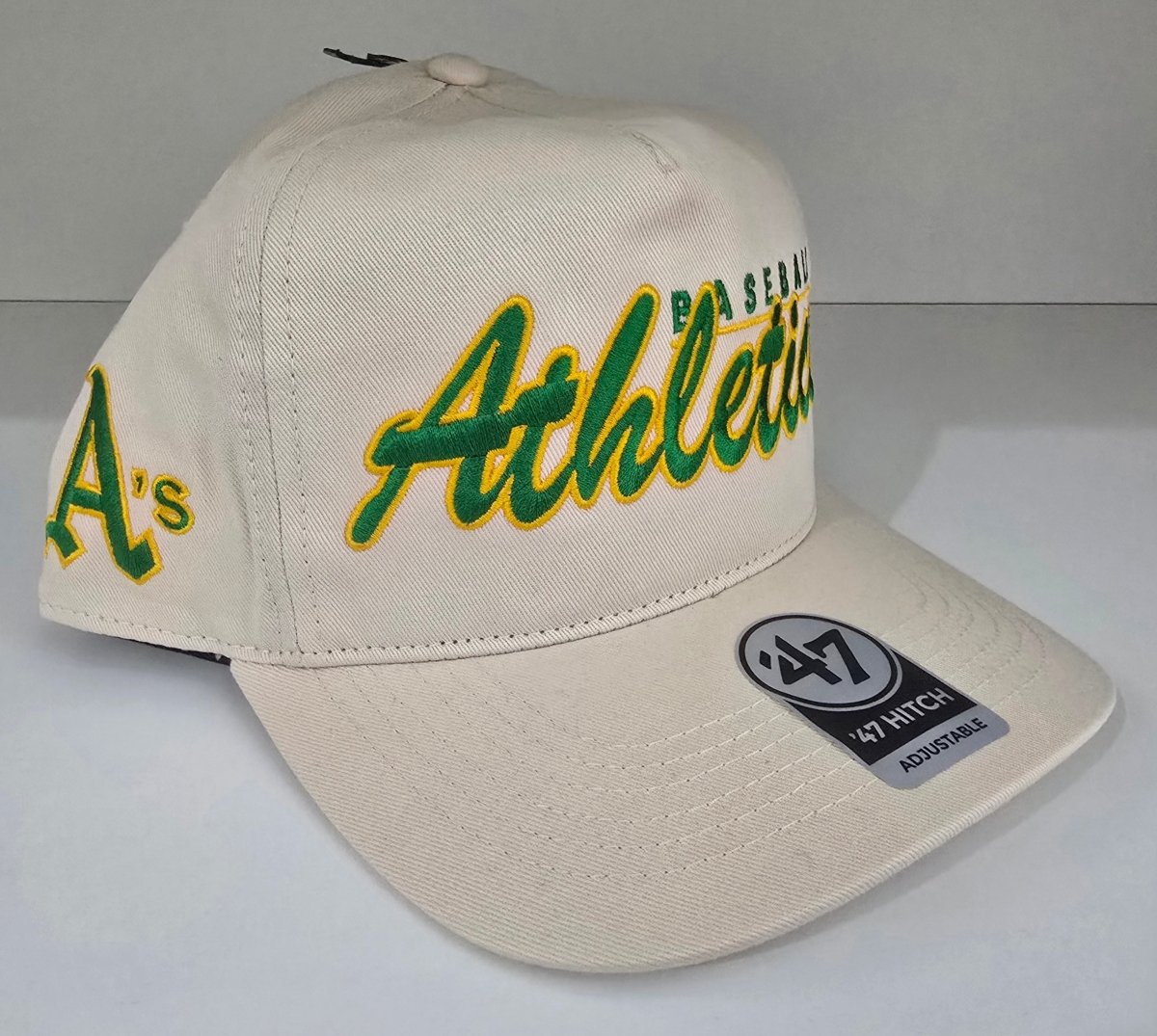 Gorra Oakland Athletics natural '47 Hitch Brushmark - Mundogorrasgc