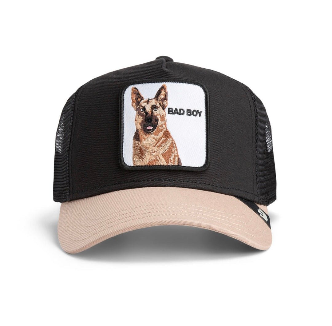 Gorra pastor alemán goorin bros bicolor negra beige - Mundogorrasgc