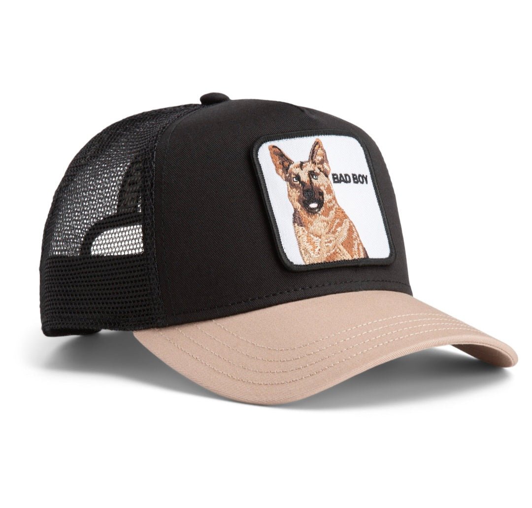 Gorra pastor alemán goorin bros bicolor negra beige - Mundogorrasgc