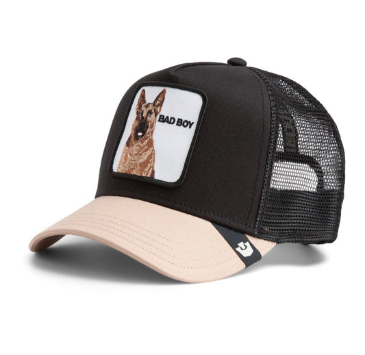 Gorra pastor alemán goorin bros bicolor negra beige - Mundogorrasgc