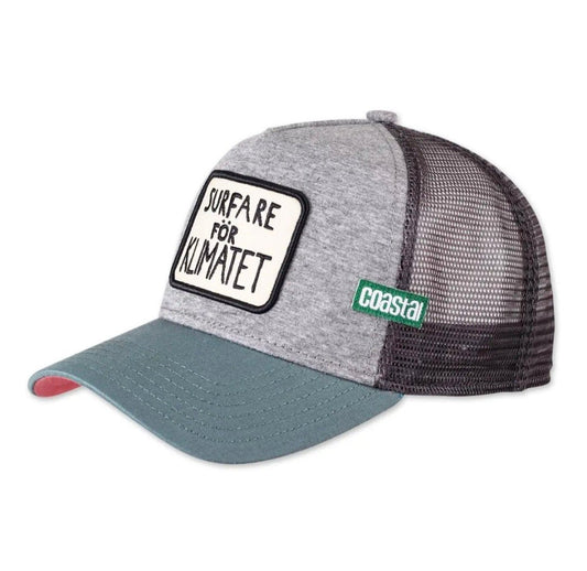 Gorra Trucker Coastal Gris – Surfeando por el Clima - intershopgc caps