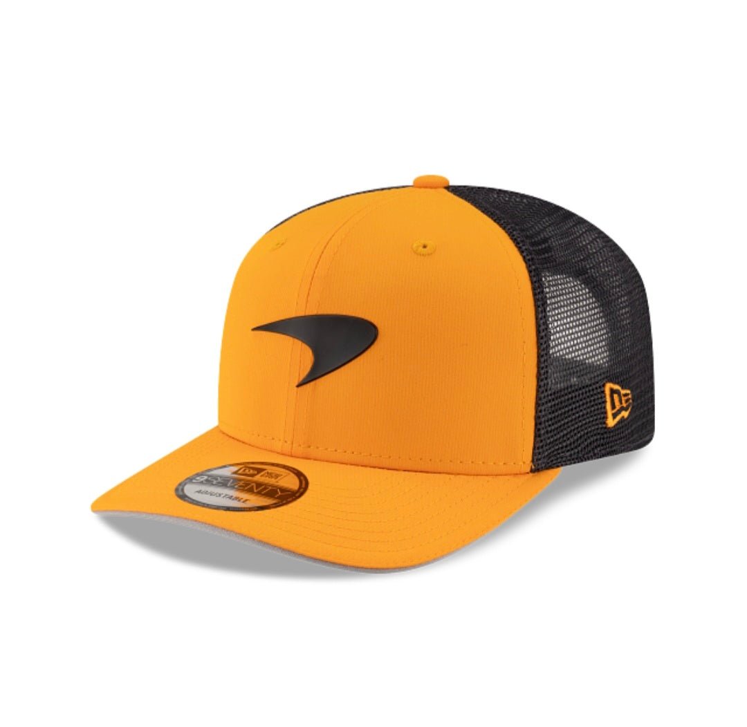 Gorra trucker McLaren naranja negra 9SEVENTY new era - intershopgc caps