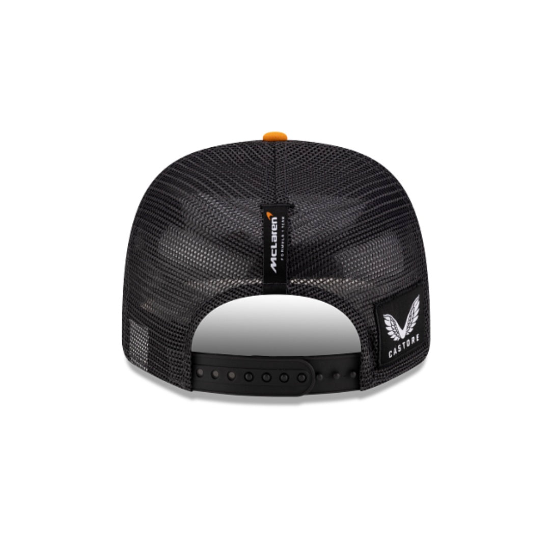 Gorra trucker McLaren naranja negra 9SEVENTY new era - intershopgc caps