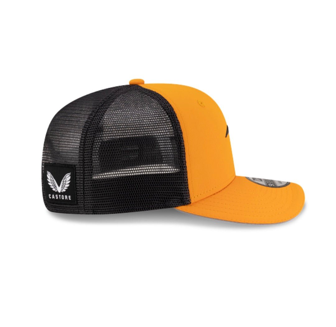 Gorra trucker McLaren naranja negra 9SEVENTY new era - intershopgc caps