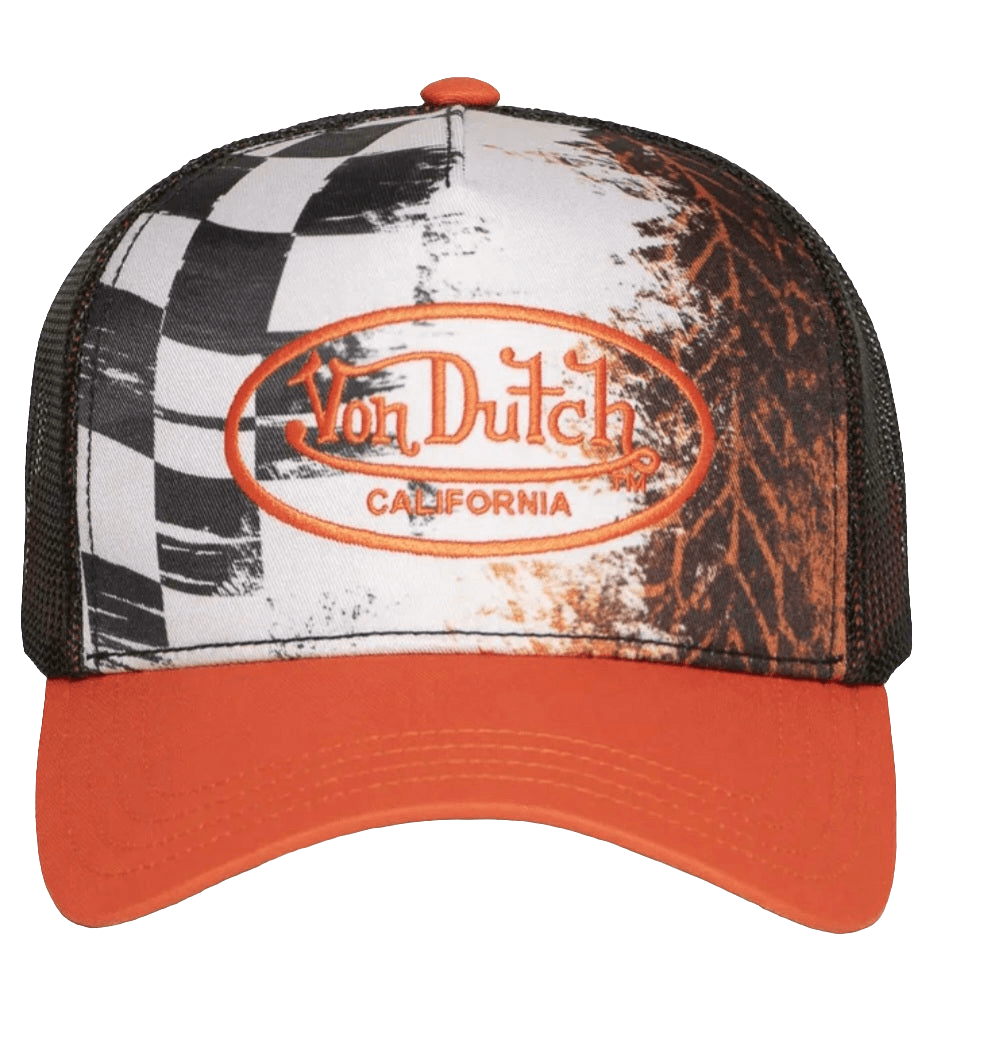 Gorra Trucker Naranja SUBL10 – Von Dutch - intershopgc - Tienda de gorras online - Maspalomas
