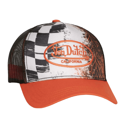 Gorra Trucker Naranja SUBL10 – Von Dutch - intershopgc - Tienda de gorras online - Maspalomas