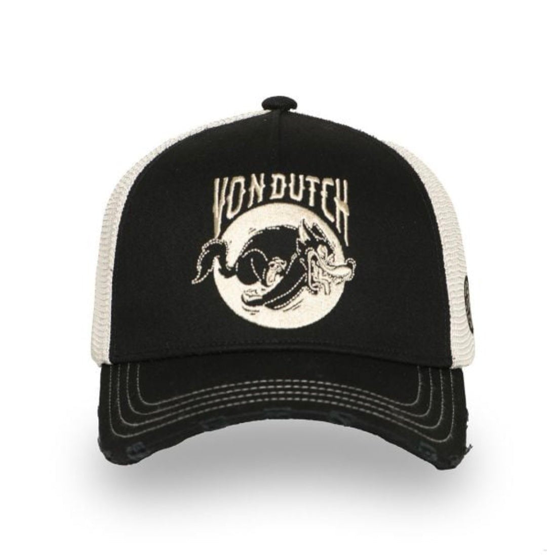 Gorra Trucker Negra Blanca WILD06 – Von Dutch - intershopgc - Tienda de gorras online - Maspalomas