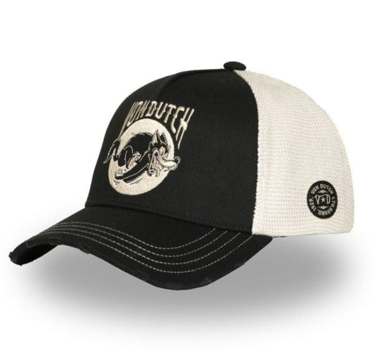 Gorra Trucker Negra Blanca WILD06 – Von Dutch - intershopgc - Tienda de gorras online - Maspalomas