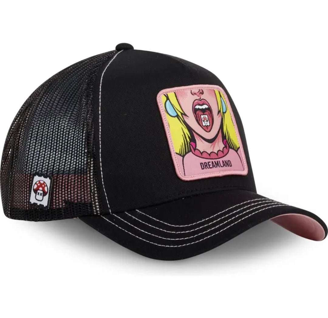Gorra Trucker Negra Dreamland CAS2 DRE1 Capslab - intershopgc caps