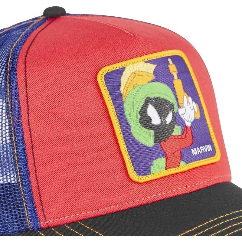 Gorra trucker roja Marvin el Marciano LOO7 MA2 - intershopgc - Tienda de gorras online - Maspalomas