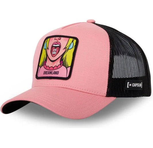 Gorra Trucker Rosa/Negro Dreamland CAS2 DRE2 Capslab - intershopgc caps