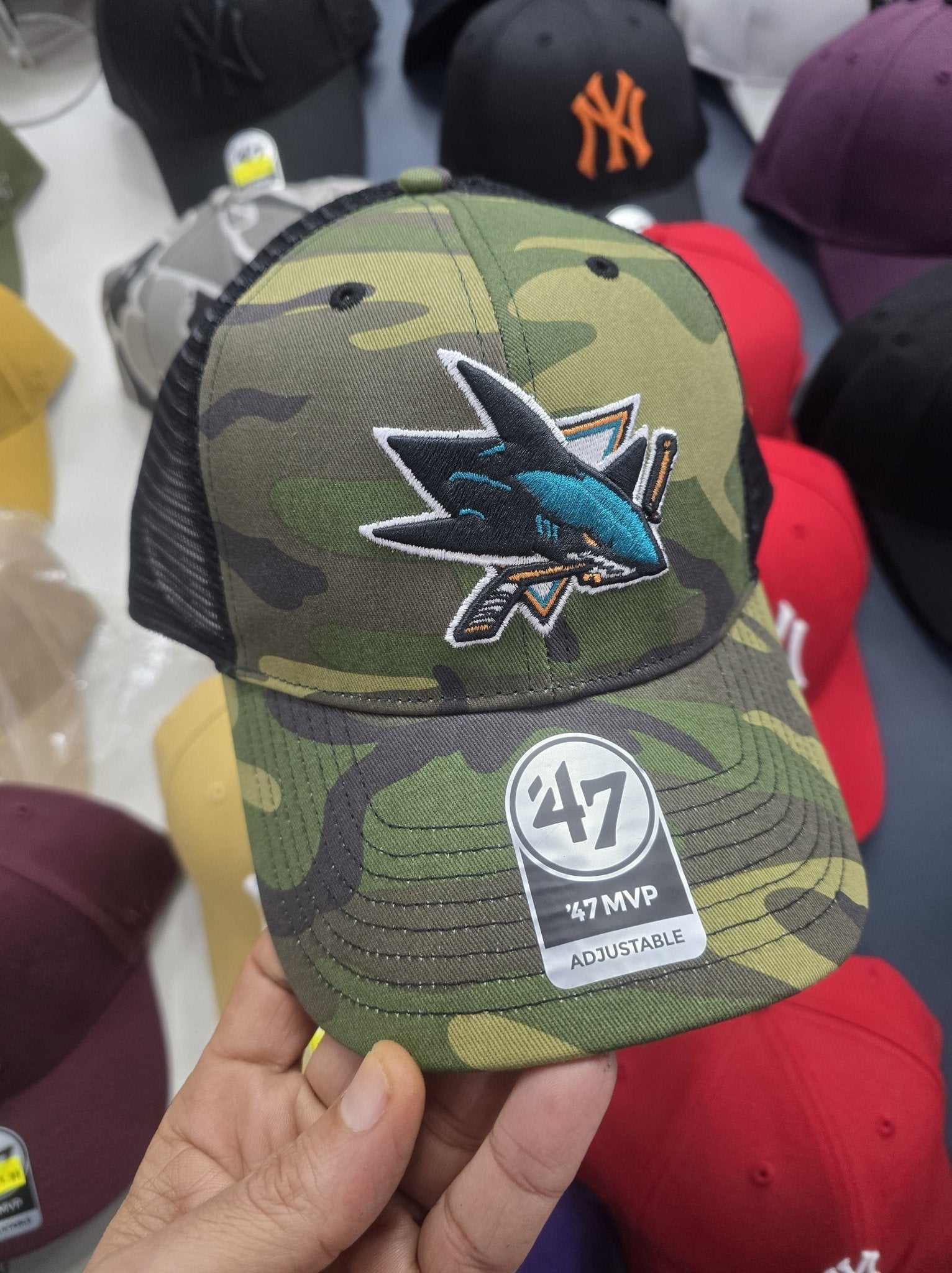 Gorra trucker Sharks militar '47 snapback - intershopgc - Tienda de gorras online - Maspalomas