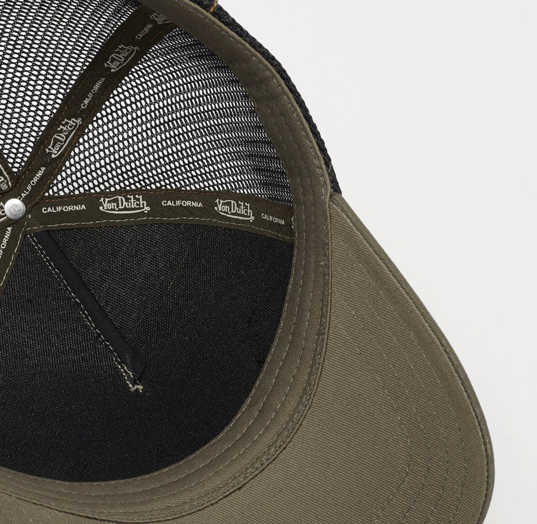 Gorra Trucker Verde Beige SUBL11 – Von Dutch - intershopgc - Tienda de gorras online - Maspalomas
