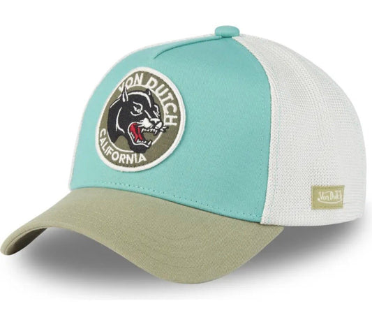 Gorra Trucker Von Dutch WILD04 – Azul y Verde - intershopgc - Tienda de gorras online - Maspalomas