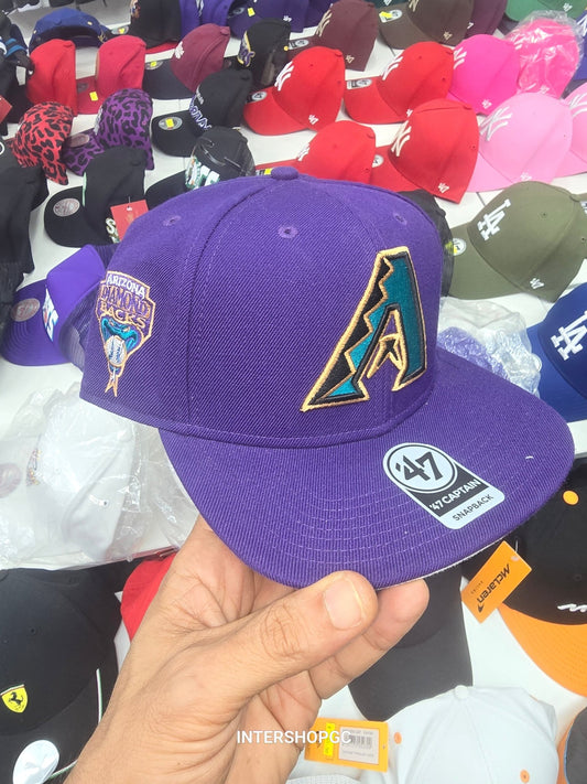 Gorra violeta plana de los arizona diamondbacks 47' CAPTAIN - intershopgc - Tienda de gorras online - Maspalomas