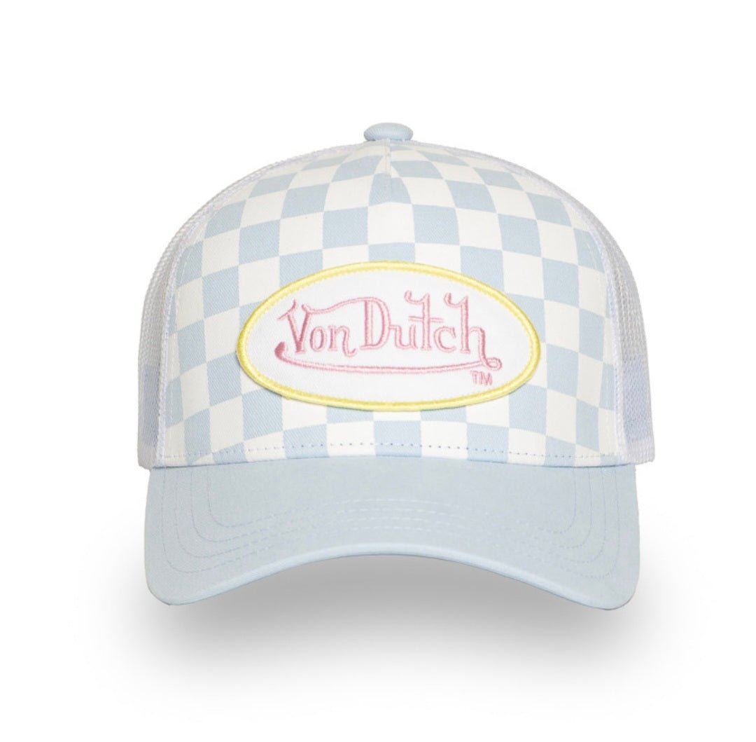Gorra Von Dutch DAMI W – Celeste Blanca - intershopgc - Tienda de gorras online - Maspalomas